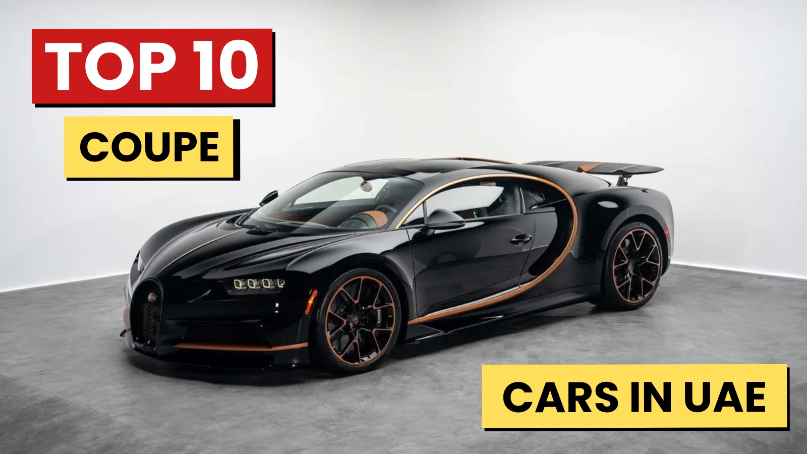 Top 10 Coupe Cars in UAE 2026