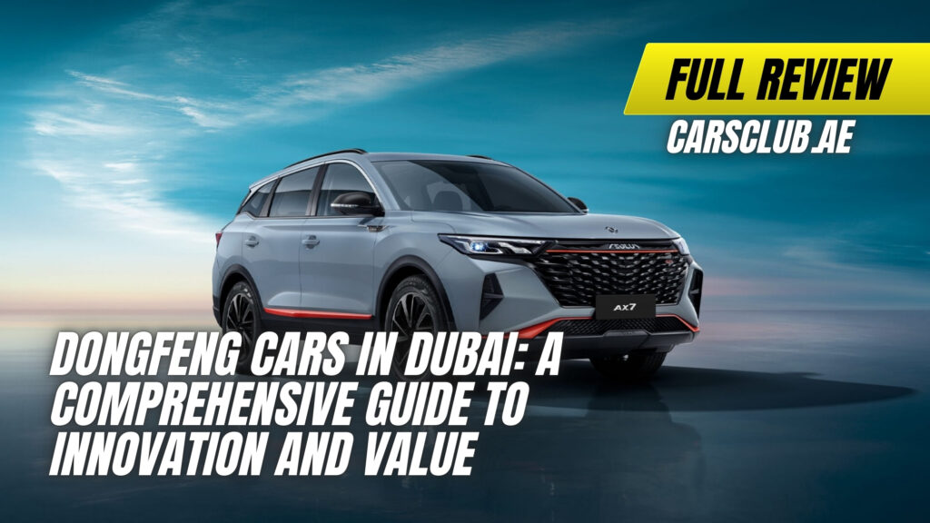 Dongfeng Cars in Dubai