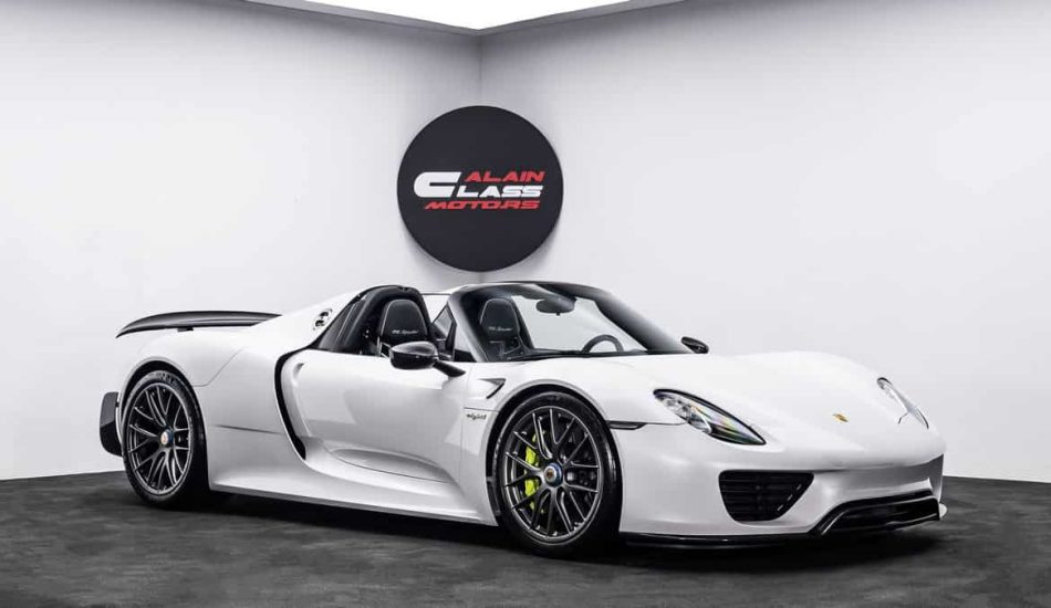 Sale Porsche 918 Spyder Weissach Package
