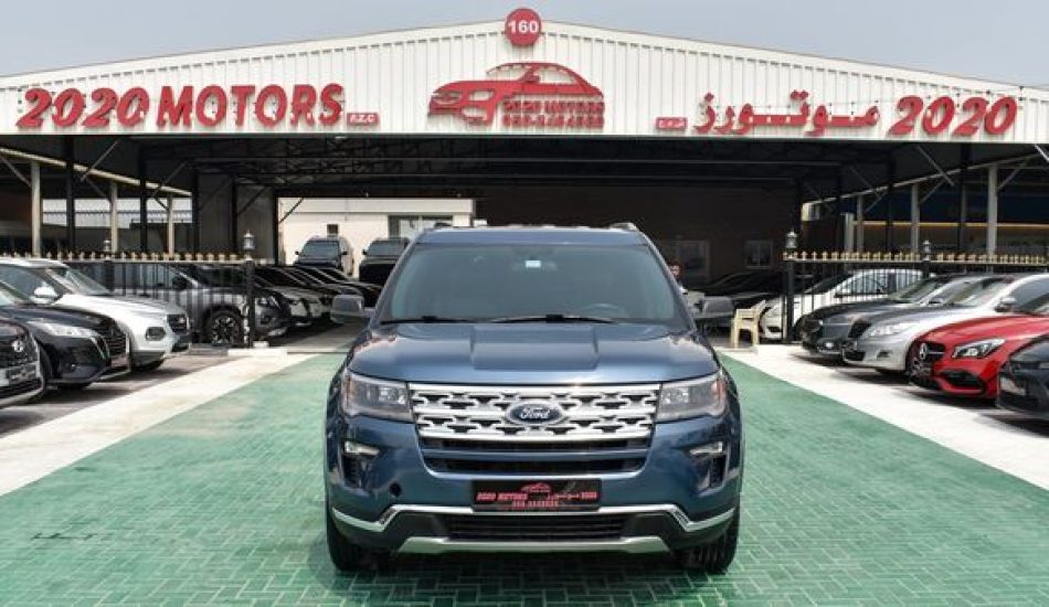 Sale 2019 Ford Explorer XLT Blue 