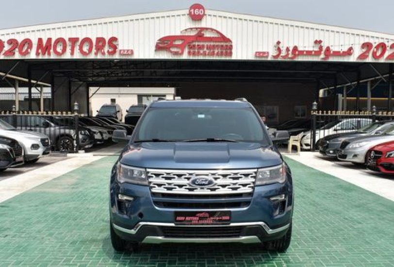 Sale 2019 Ford Explorer XLT Blue 