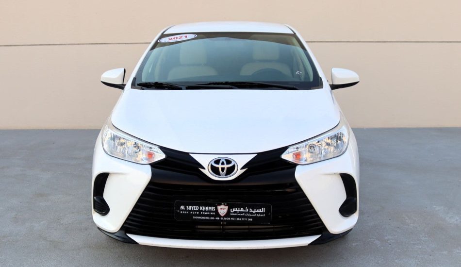 Sale 2021 Used Toyota Yaris GCC Specs