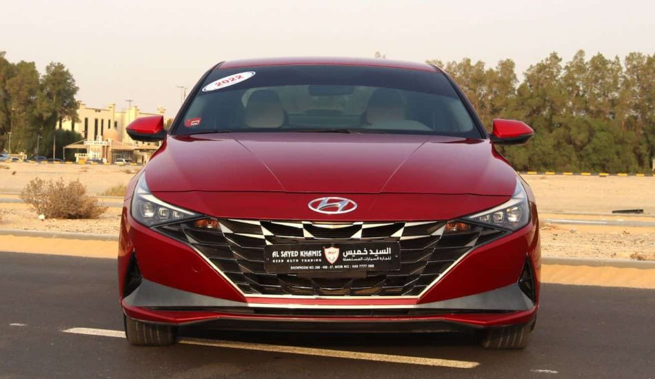 For Sale Hyundai Elantra Model 2022 GCC