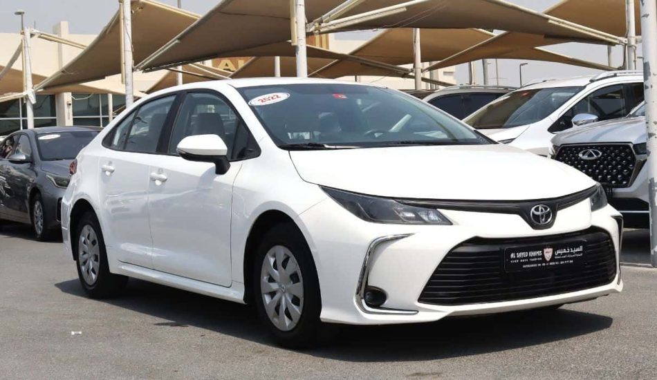 Sale 2022 Toyota Corolla GCC Model in Dubai
