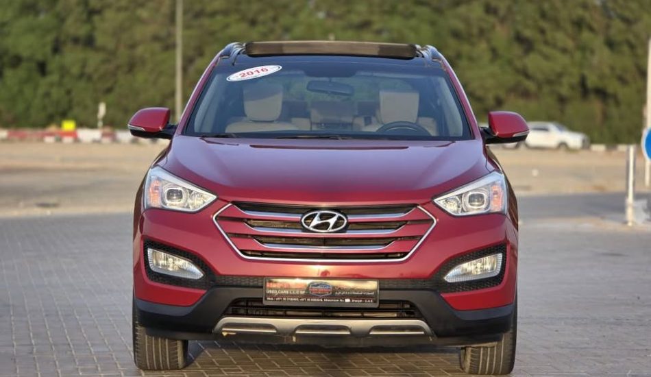 For Sale 2016 Hyundai Santa Fe GCC Full Option