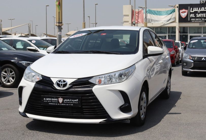 Sale 2022 Toyota Yaris GCC Excellent Condition