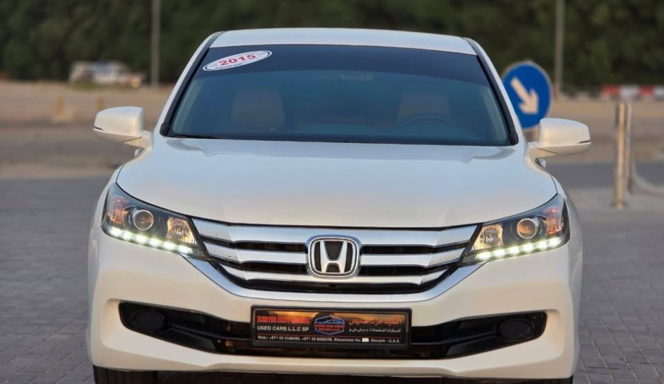 For Sale 2015 Honda Accord GCC in Sharjah