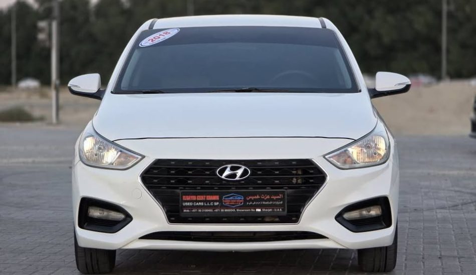For Sale 2018 Hyundai Accent in Sharjah