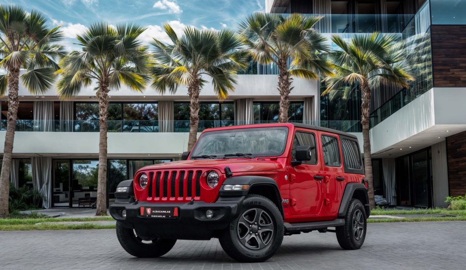 For Sale 2019 Jeep Wrangler Unlimited Sport Dubai