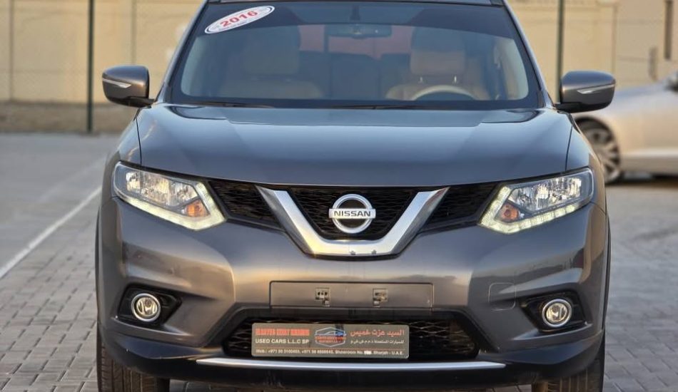 For Sale 2016 Nissan X-Trail 2.5L GCC Specs