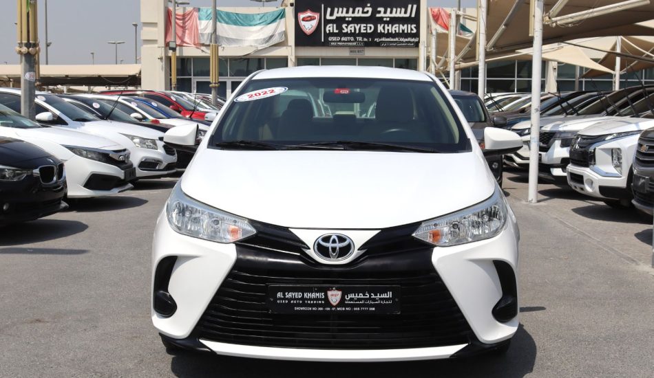 For Sale 2022 Toyota Yaris GCC Specs Sharjah