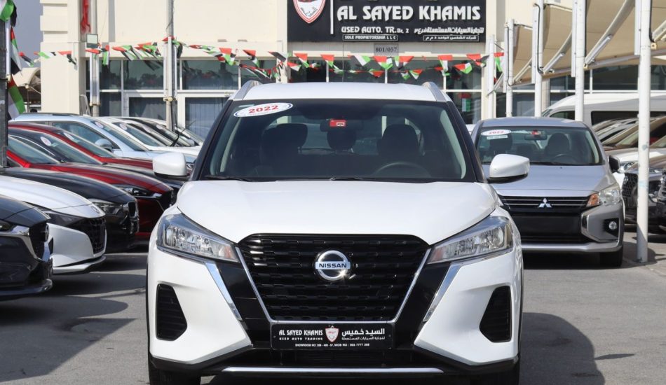 Sale Nissan Kicks 2022 GCC Accident Free