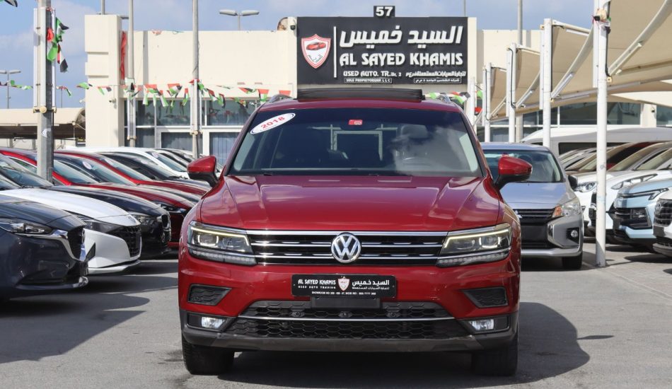 For Sale Volkswagen Tiguan 2018 in Sharjah