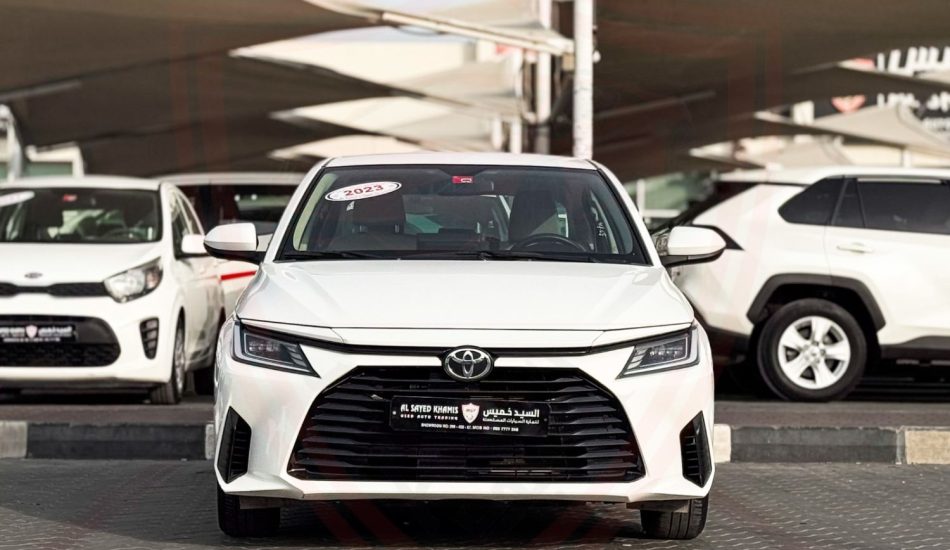 For Sale 2023 Toyota Yaris GCC Specs Sharjah