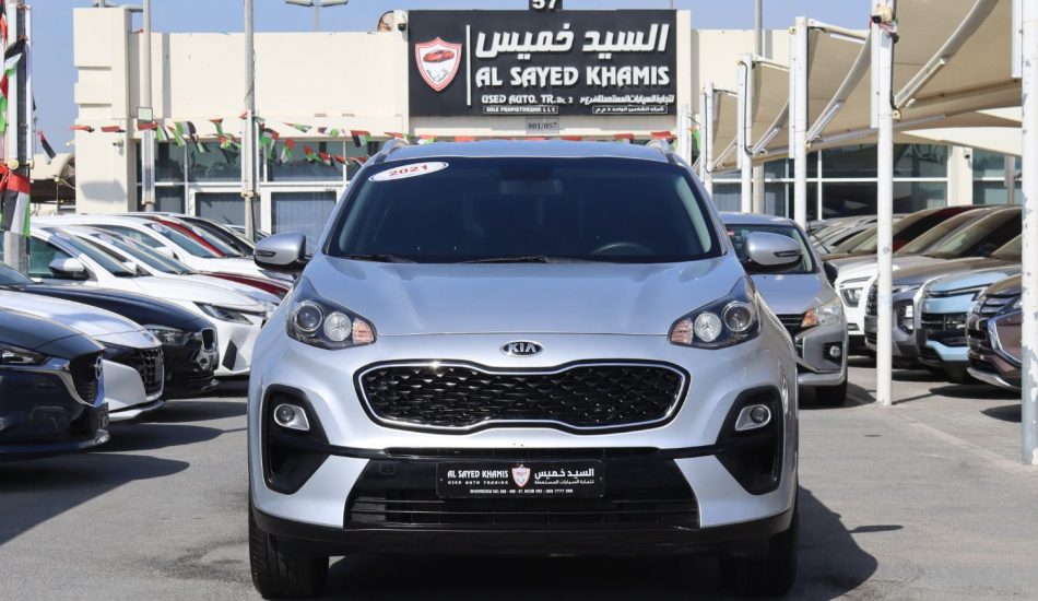 Sale Kia Sportage Model 2021GCC Accident Free