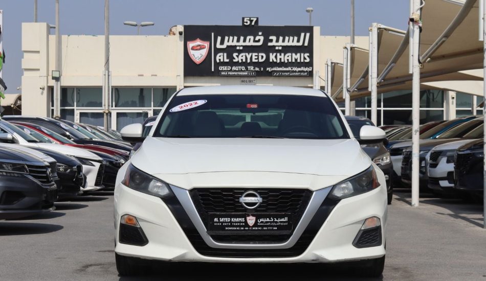 For Sale Nissan Altima 2.5L 2022 GCC Specs