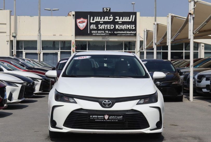 For Sale Toyota Corolla 16 XLI 2021 GCC Specs