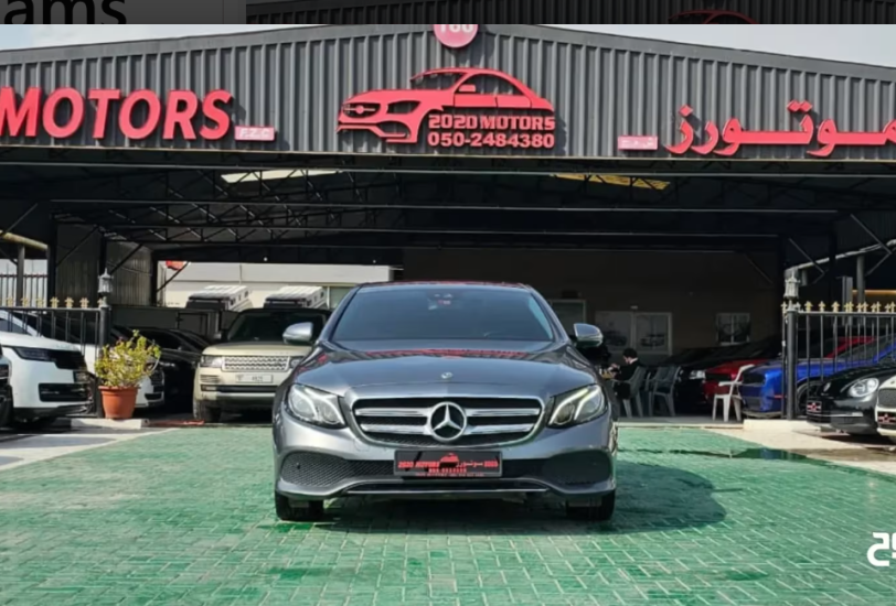 For Sale Mercedes-Benz E200 2017 Sharjah