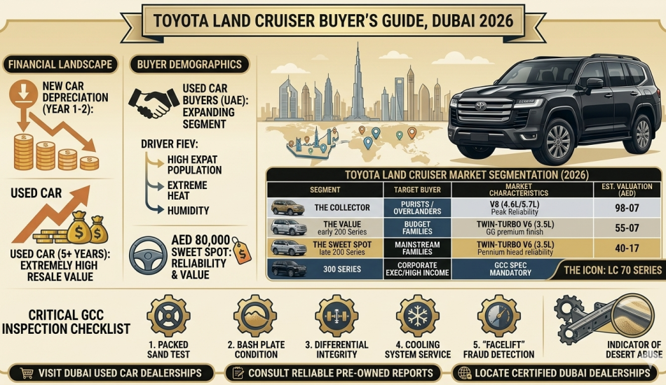 Toyota Land Cruiser Buyer's Guide Dubai 2026