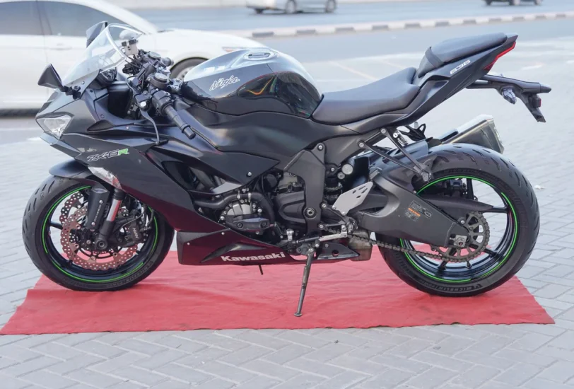 Used 2019 Kawasaki ZX6R Black for Sale