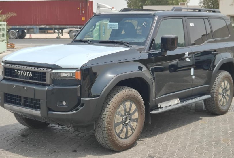 Export 2025 Toyota Prado Dubai to Africa