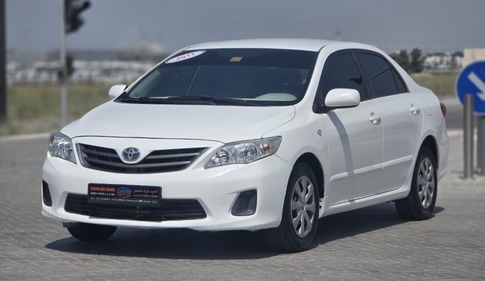 Reliable & Ready 2011 Toyota Corolla GCC Spec