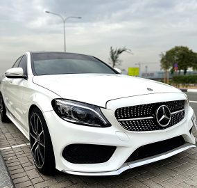 2018 Mercedes C300 AMG | Panoramic Roof | Red Interior
