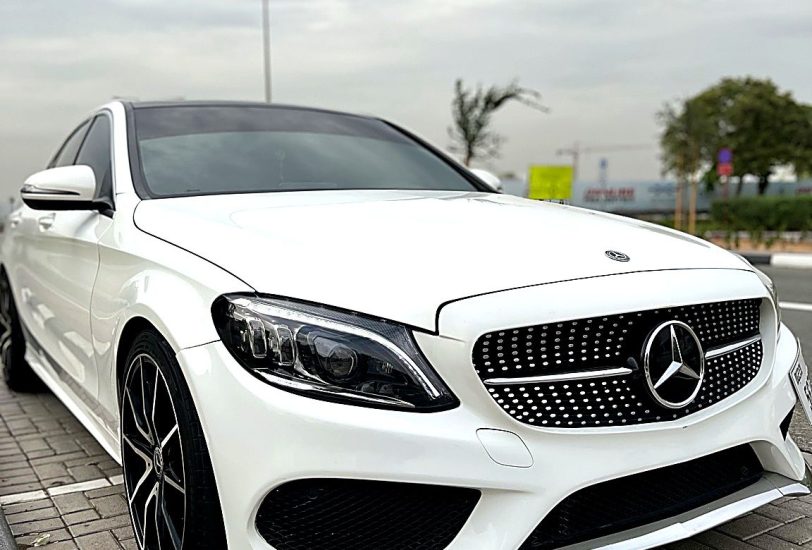 2018 Mercedes C300 AMG | Panoramic Roof | Red Interior