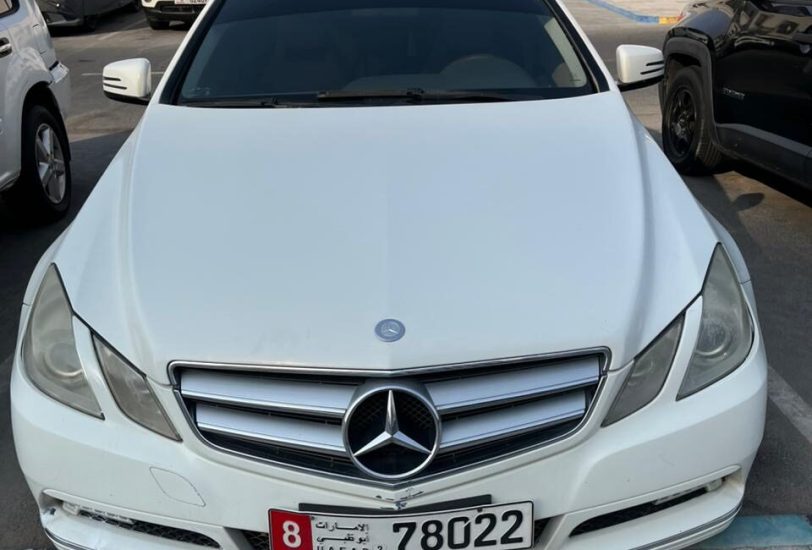 2012 Mercedes E350 Coupe For Sale in Abu Dhabi