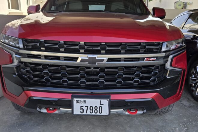 For Sale Tahoe Z71 Model 2021 in Dubai