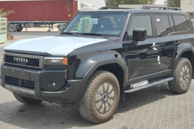 Export 2025 Toyota Prado Dubai to Africa
