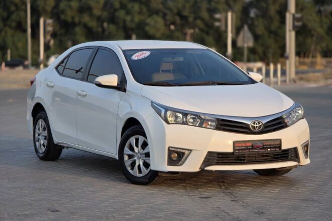 Sale Toyota Corolla Model 2016 GCC Spec
