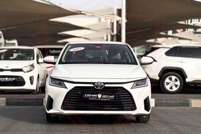 For Sale 2023 Toyota Yaris GCC Specs Sharjah