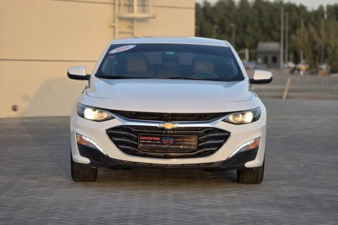 For Sale Chevrolet Malibu 2022 Model in Sharjah