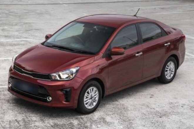 For Sale 2021 Kia Pegas Red lady driven